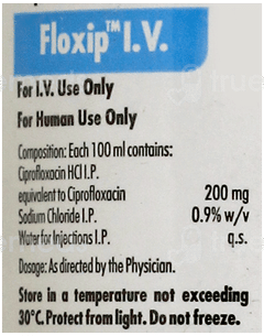 Floxip Iv Injection 100 Ml Floxip Iv Injection 100 Ml